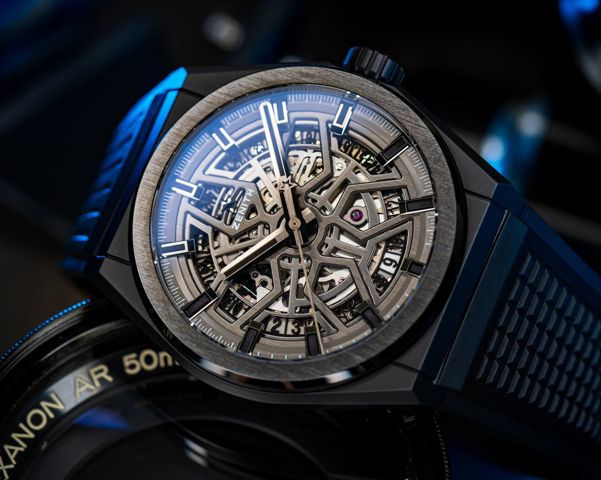 Zenith Defy Classic Skeleton Black Ceramic 49.9000.670/77.R782