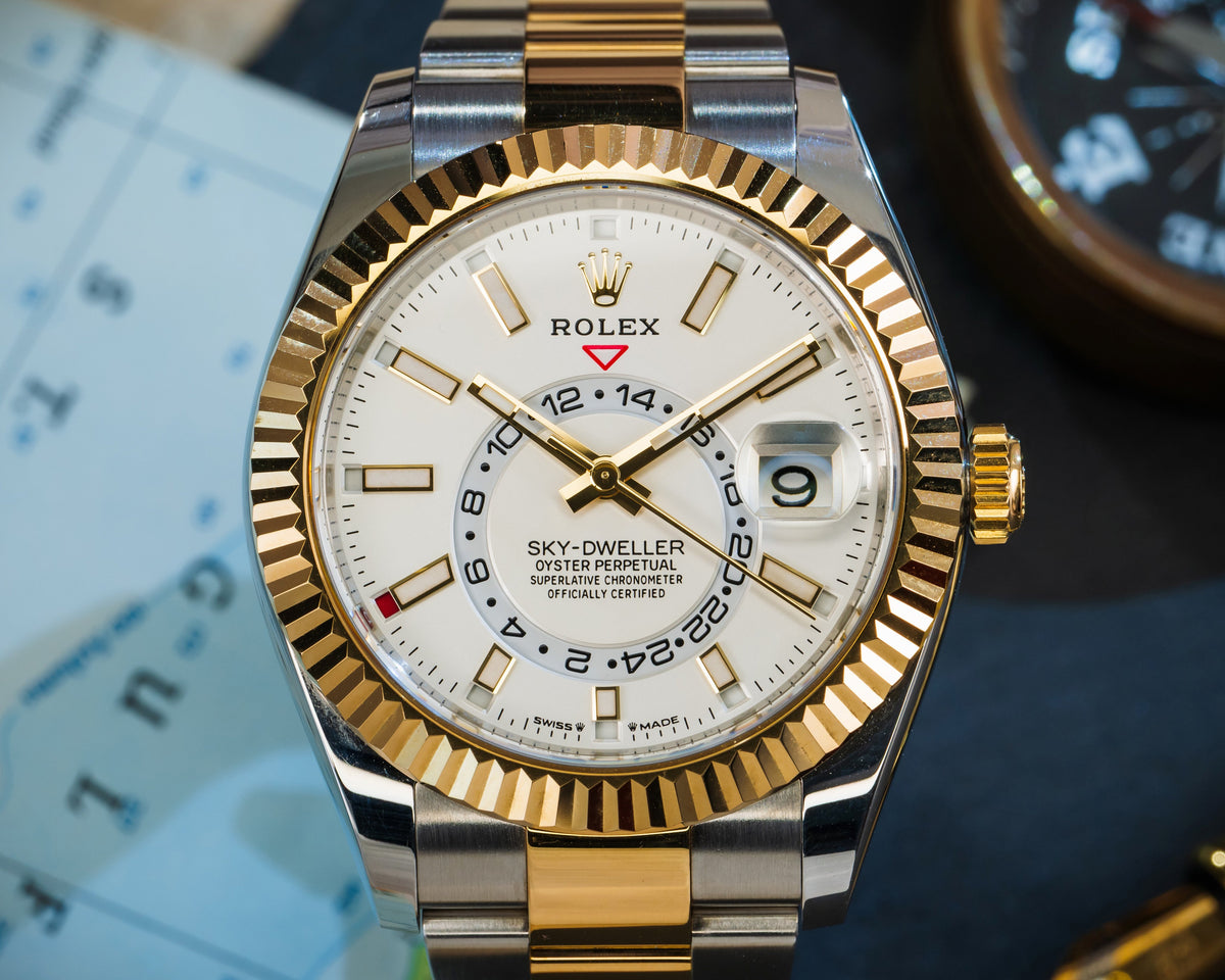 Rolex Sky-Dweller White Dial 336933-0005