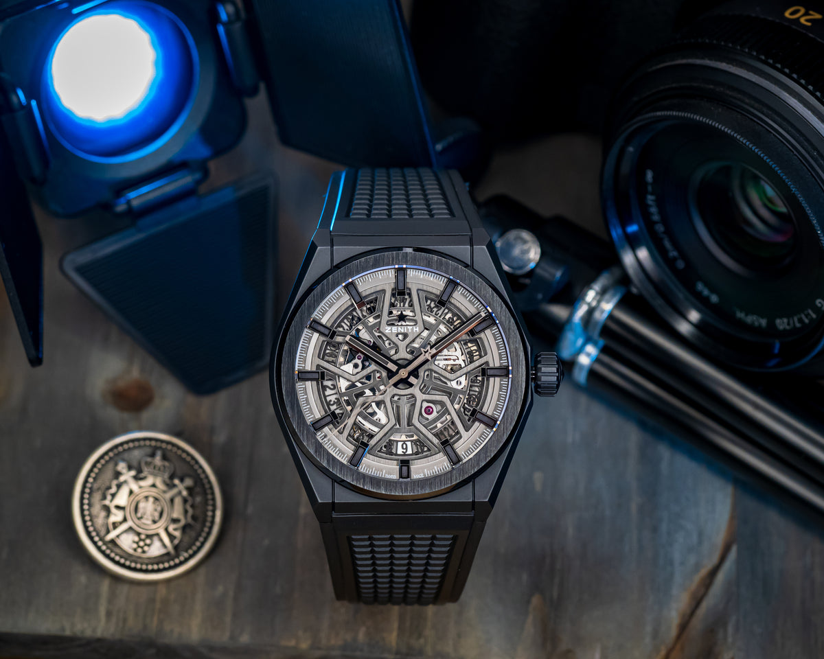 Zenith Defy Classic Skeleton Black Ceramic 49.9000.670/77.R782