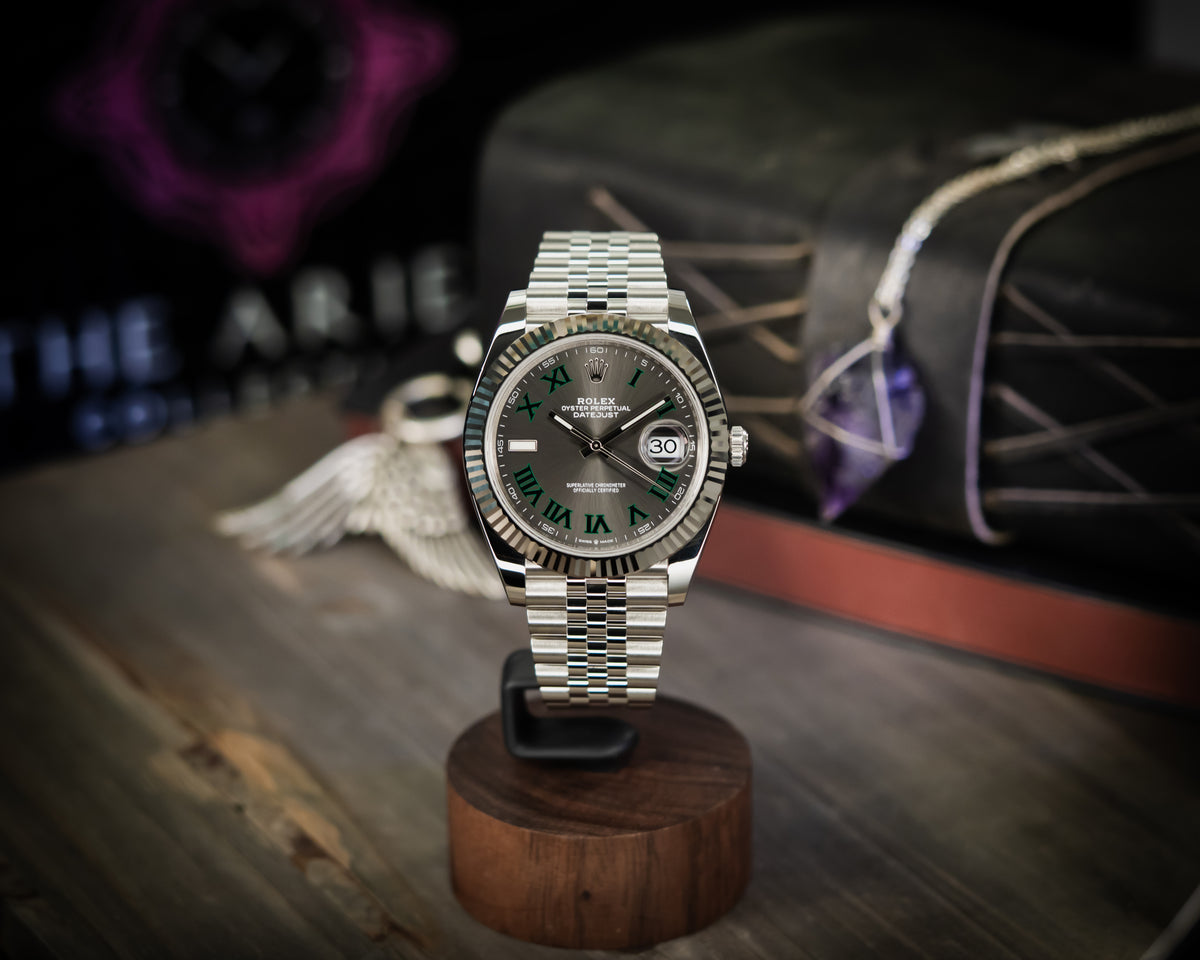Rolex Datejust 41 Wimbledon Dial 126334