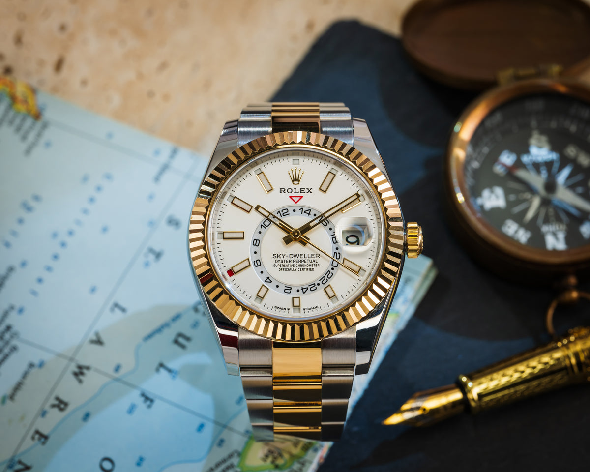 Rolex Sky-Dweller White Dial 336933-0005