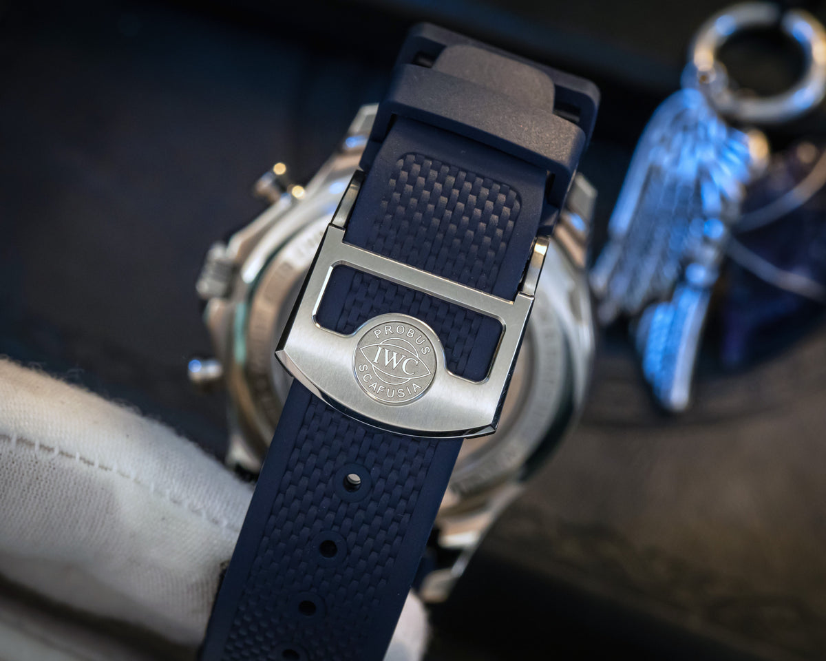 IWC Portugieser Yacht Club Chronograph Blue Dial IW390507