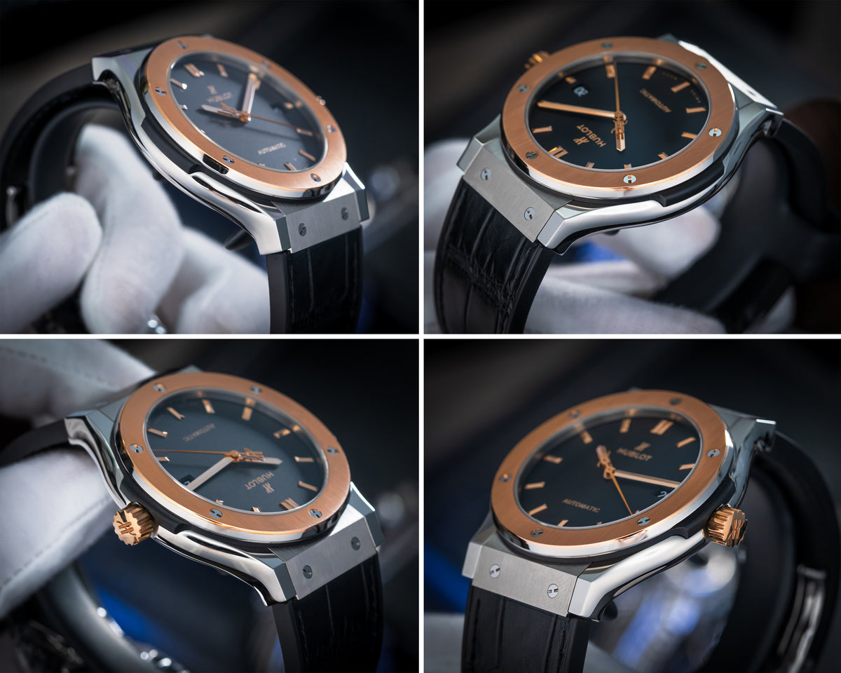 UNWORN Hublot Classic Fusion Titanium King Gold 511.NO.1181.LR
