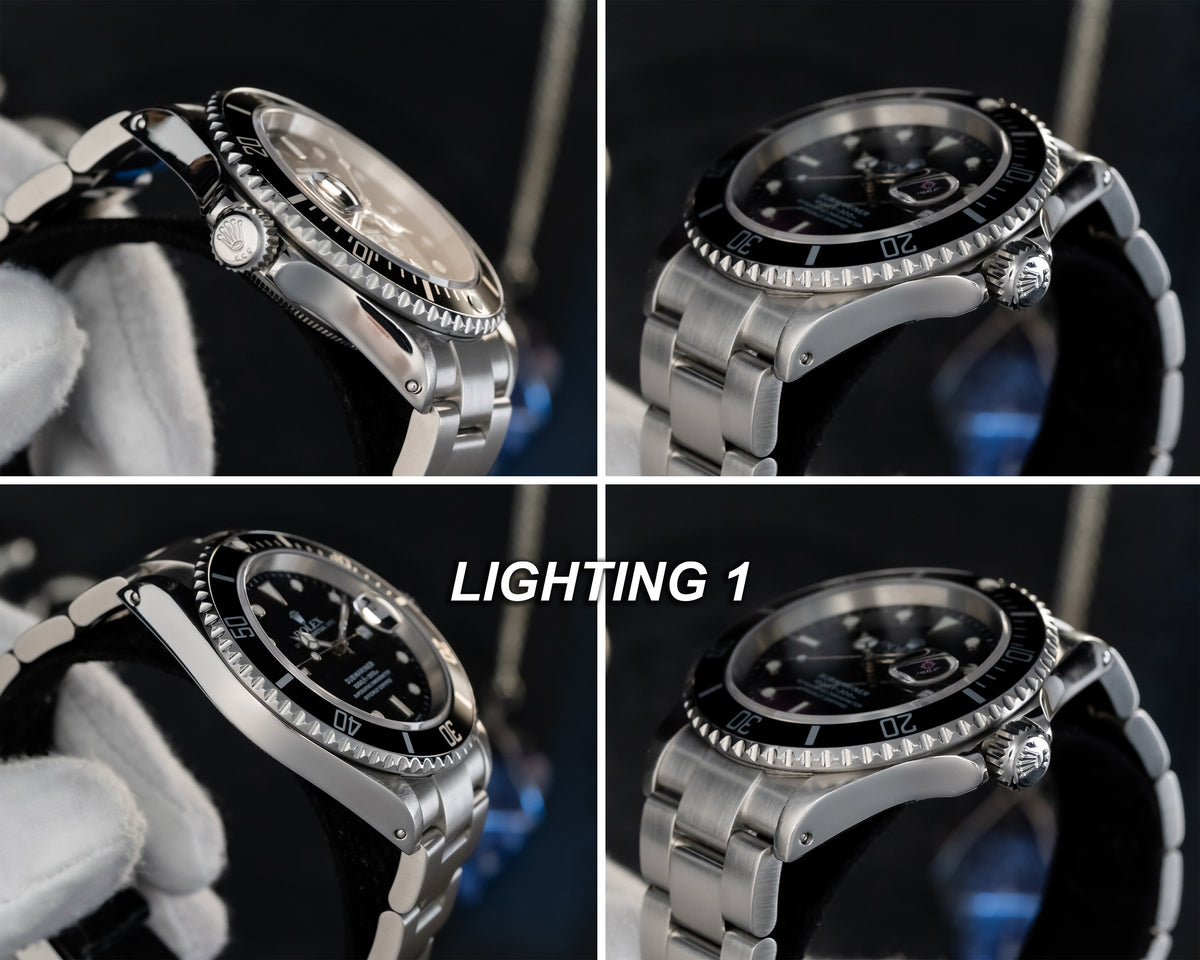 Rolex Submariner Date "Holed Case" Rolex Certified Pre-Owned 16610