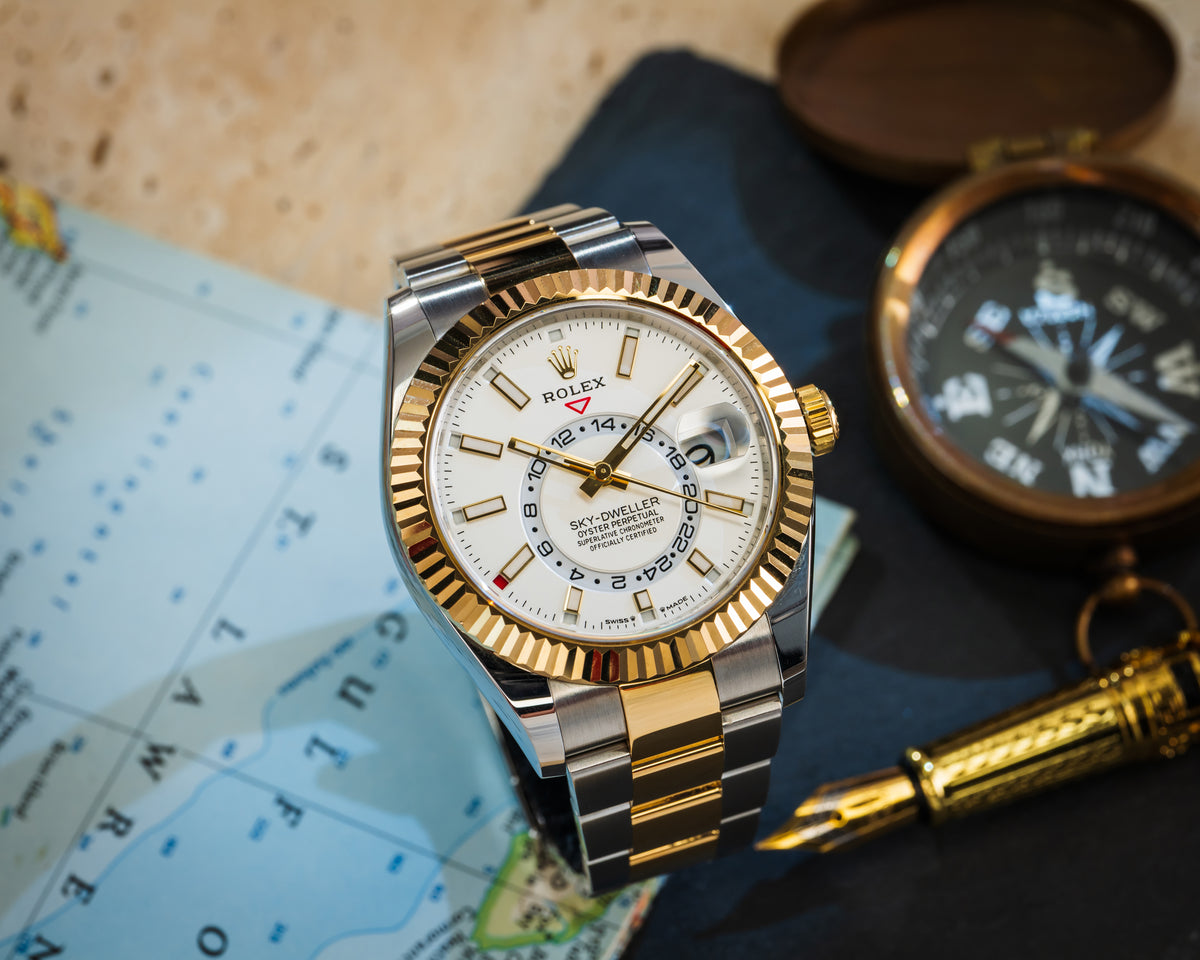 Rolex Sky-Dweller White Dial 336933-0005