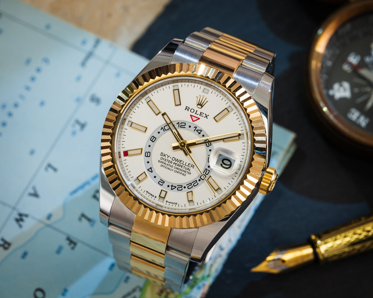 Rolex Sky-Dweller White Dial 336933-0005