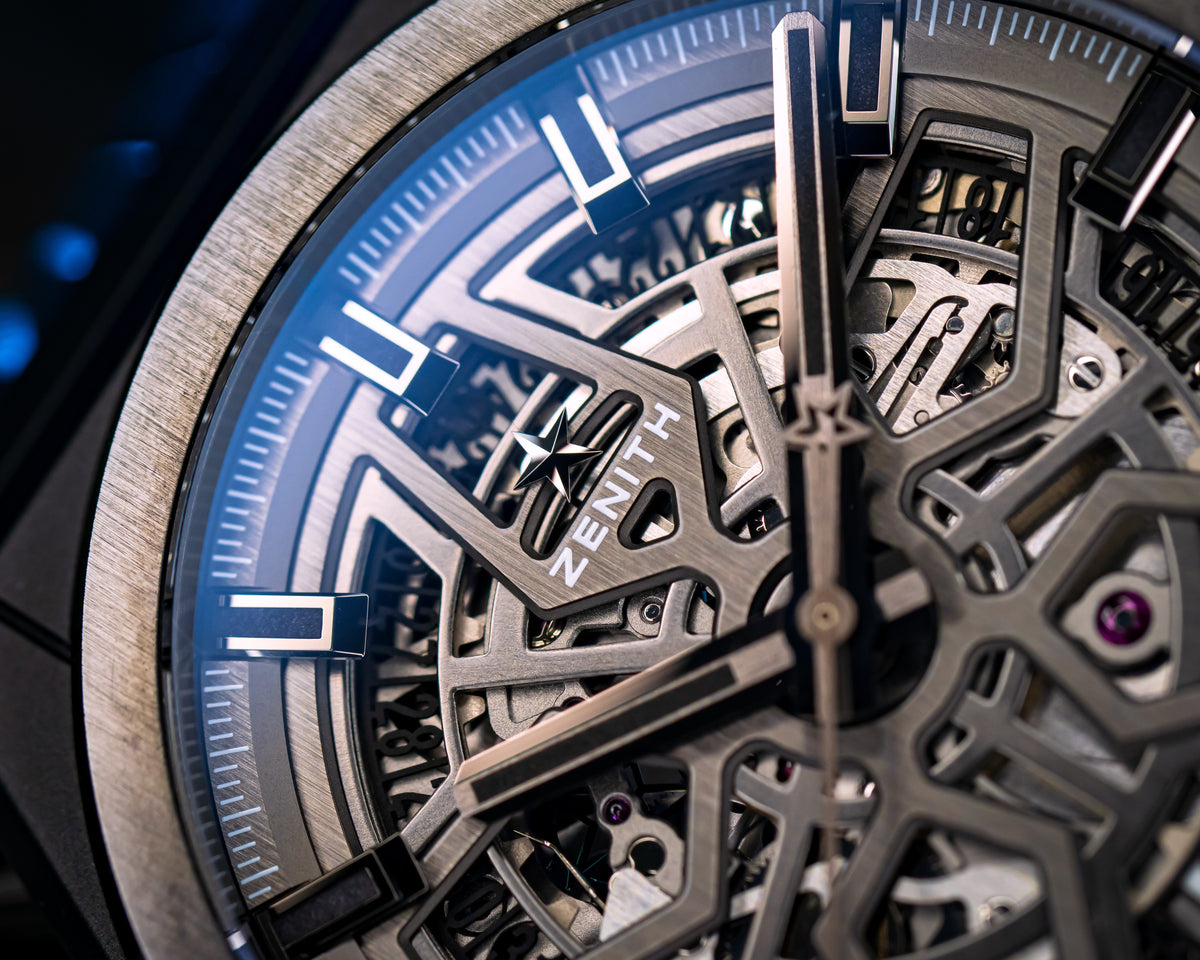 Zenith Defy Classic Skeleton Black Ceramic 49.9000.670/77.R782