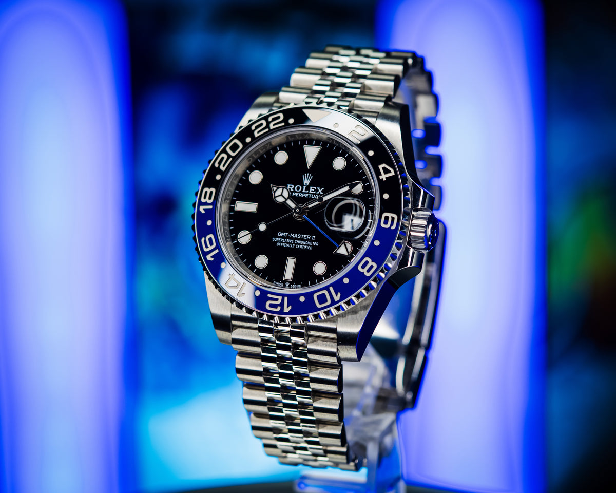 Rolex GMT Master II “Batgirl” 126710BLNR