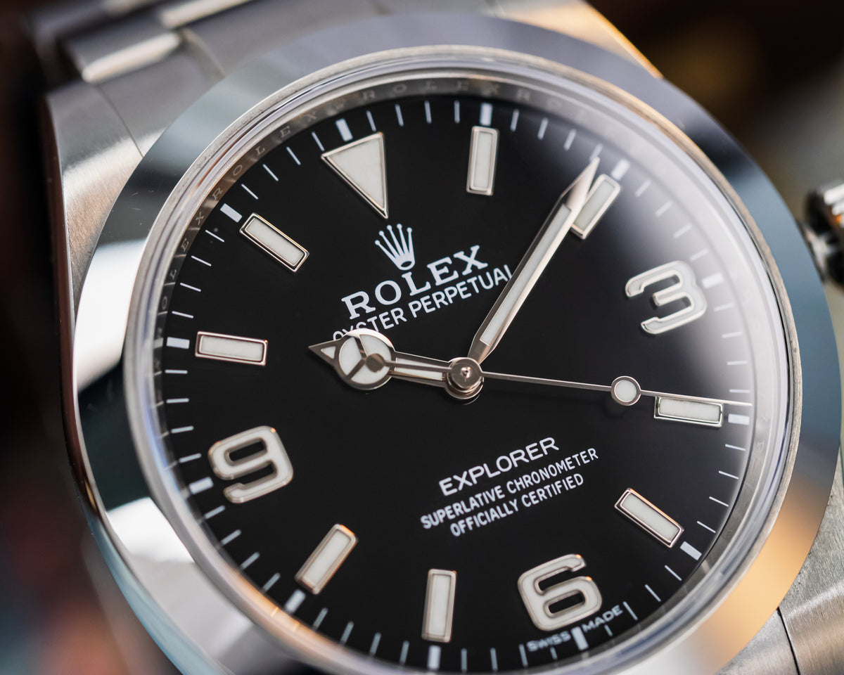 ROLEX EXPLORER I MK2 DIAL 39MM OYSTERSTEEL 214270