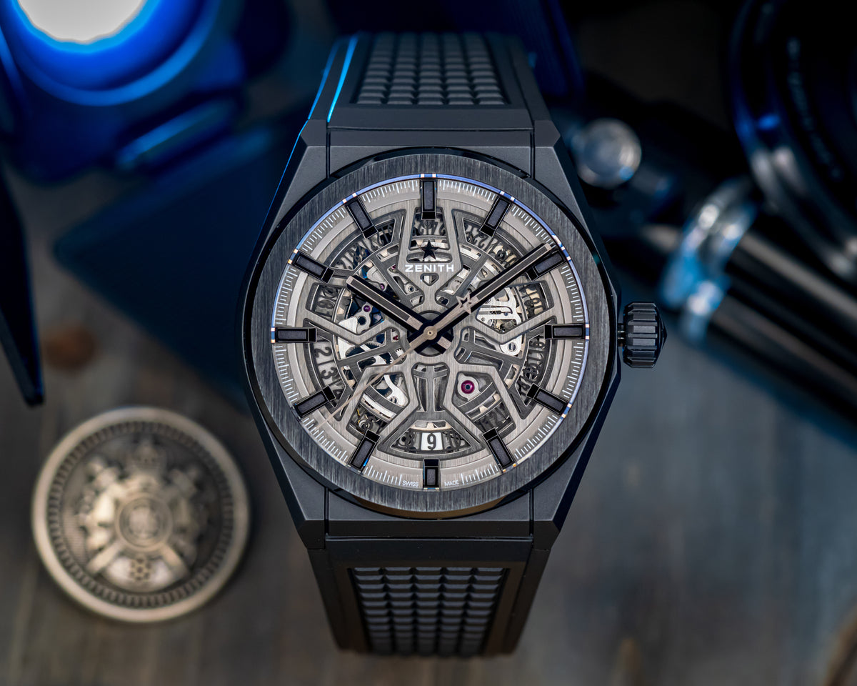 Zenith Defy Classic Skeleton Black Ceramic 49.9000.670/77.R782