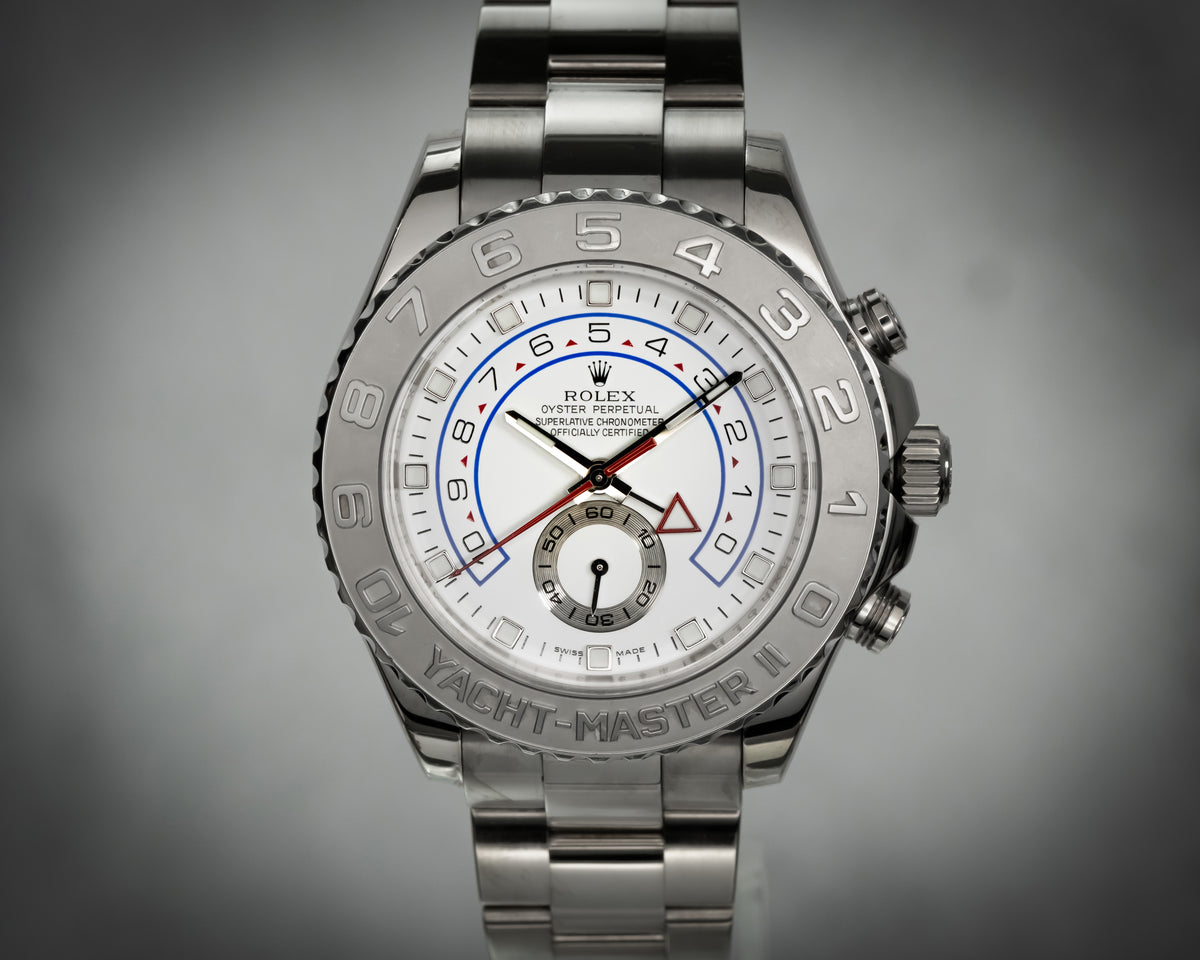 Rolex Yachtmaster II White Gold - 116689