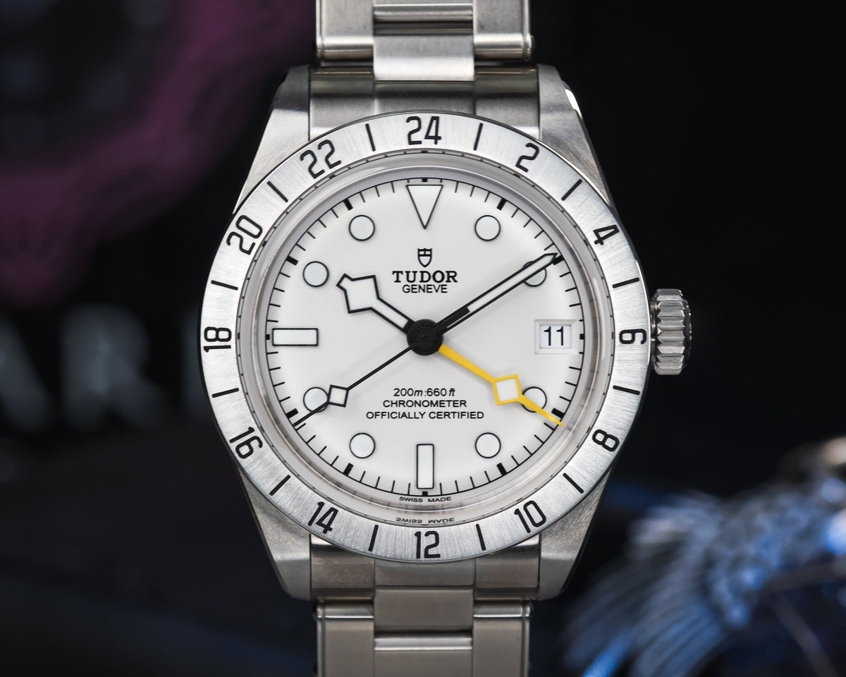 UNWORN TUDOR BLACK BAY PRO GMT WHITE DIAL 39MM M79470-0004