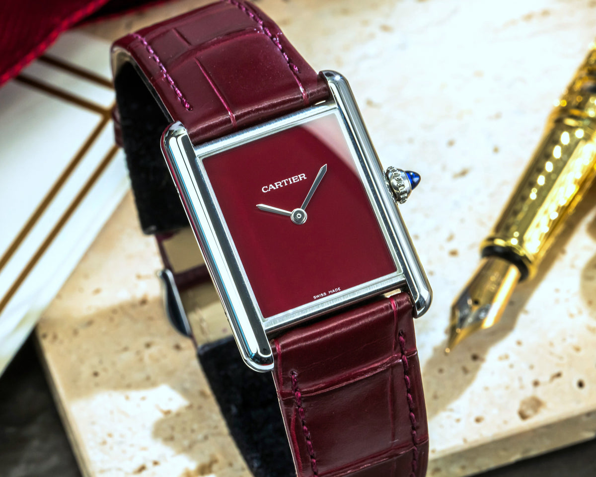 Cartier Tank Must Red Dial WSTA0054