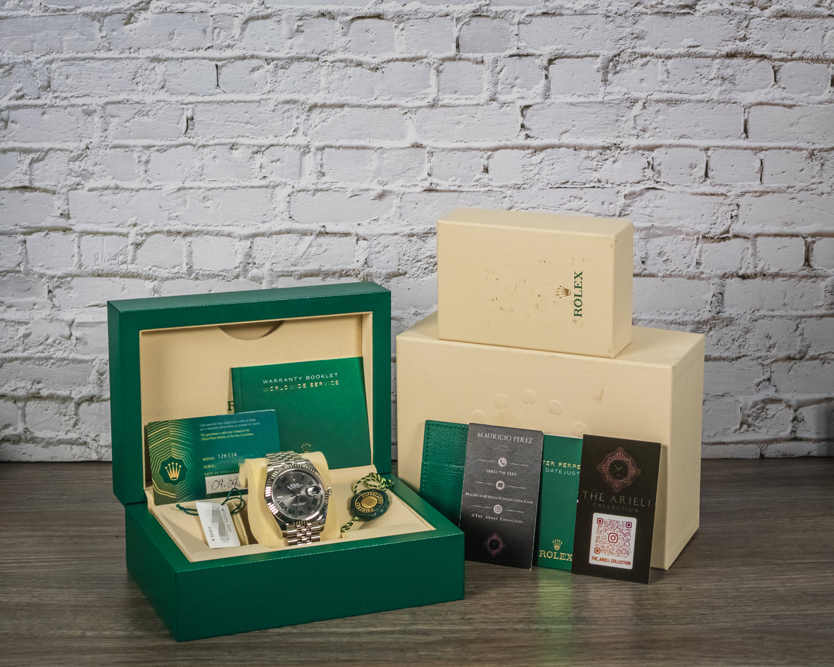 Rolex Datejust 41 Wimbledon Dial 126334