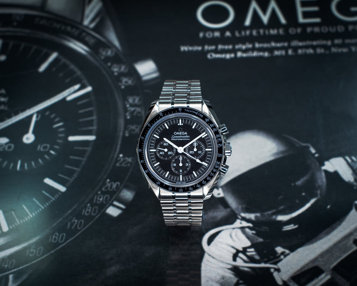 UNWORN Omega Speedmaster Professional Moonwatch "Sapphire Sandwich" 310.30.42.50.01.002