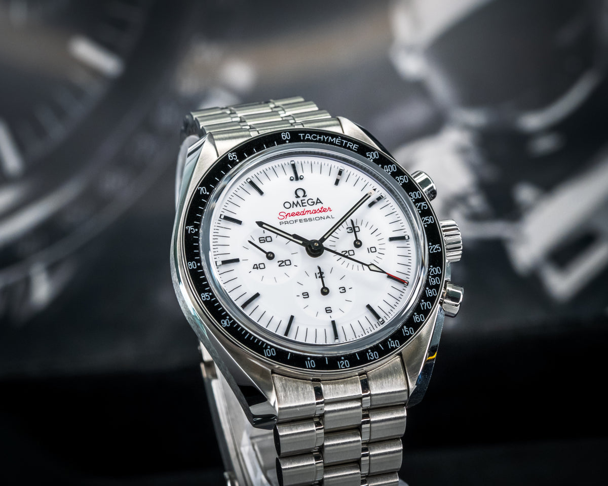 Omega Speedmaster Professional Moonwatch White Dial 310.30.42.50.04.001