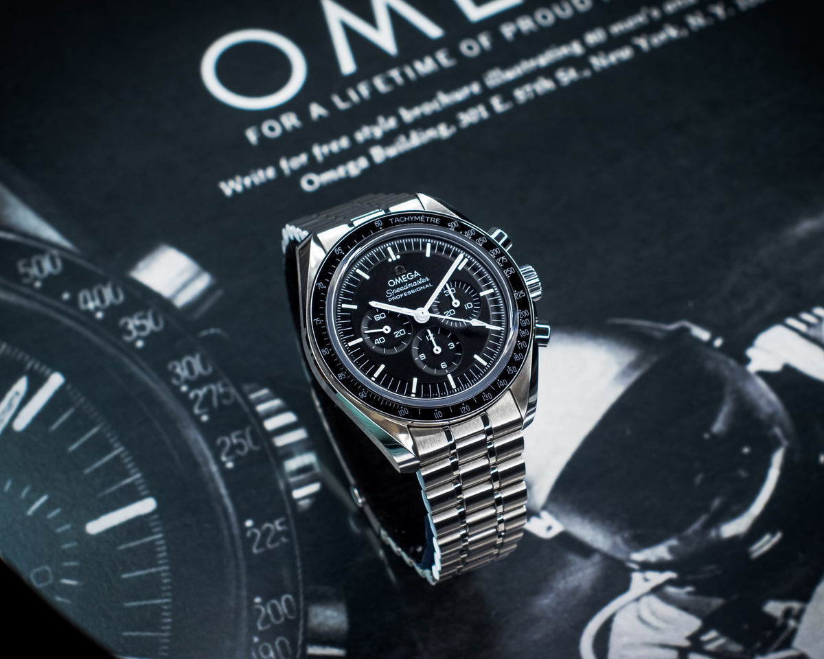 UNWORN Omega Speedmaster Professional Moonwatch "Sapphire Sandwich" 310.30.42.50.01.002