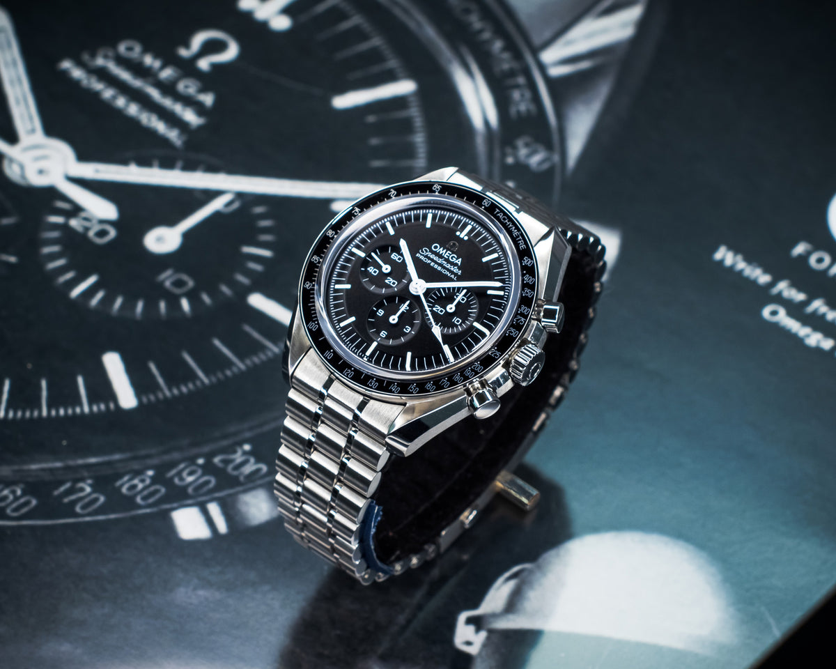 UNWORN Omega Speedmaster Professional Moonwatch "Sapphire Sandwich" 310.30.42.50.01.002