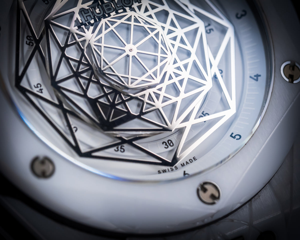 Hublot Big Bang Unico Sang Bleu White Ceramic 415.HX.2027.VR.MXM19