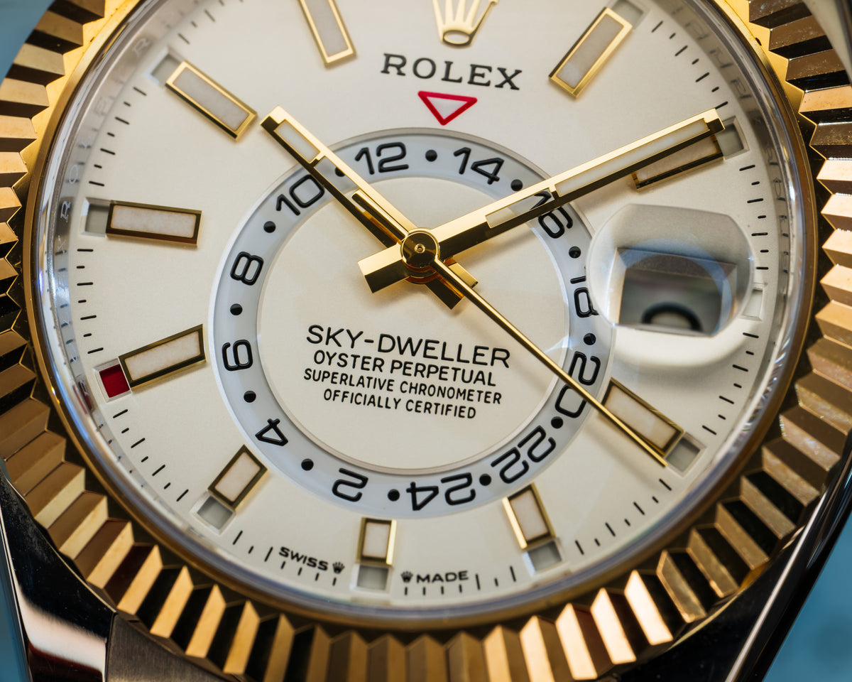 Rolex Sky-Dweller White Dial 336933-0005