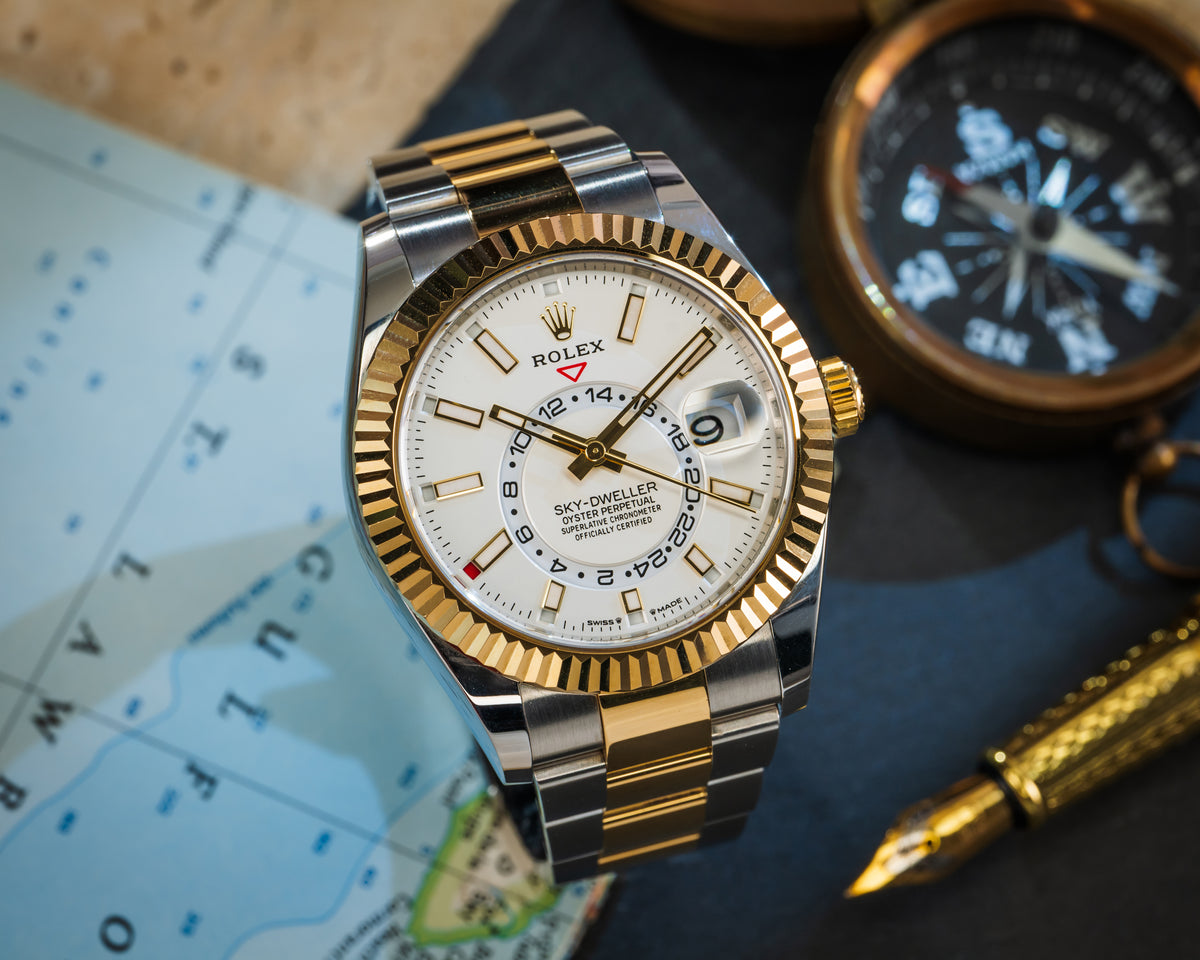 Rolex Sky-Dweller White Dial 336933-0005